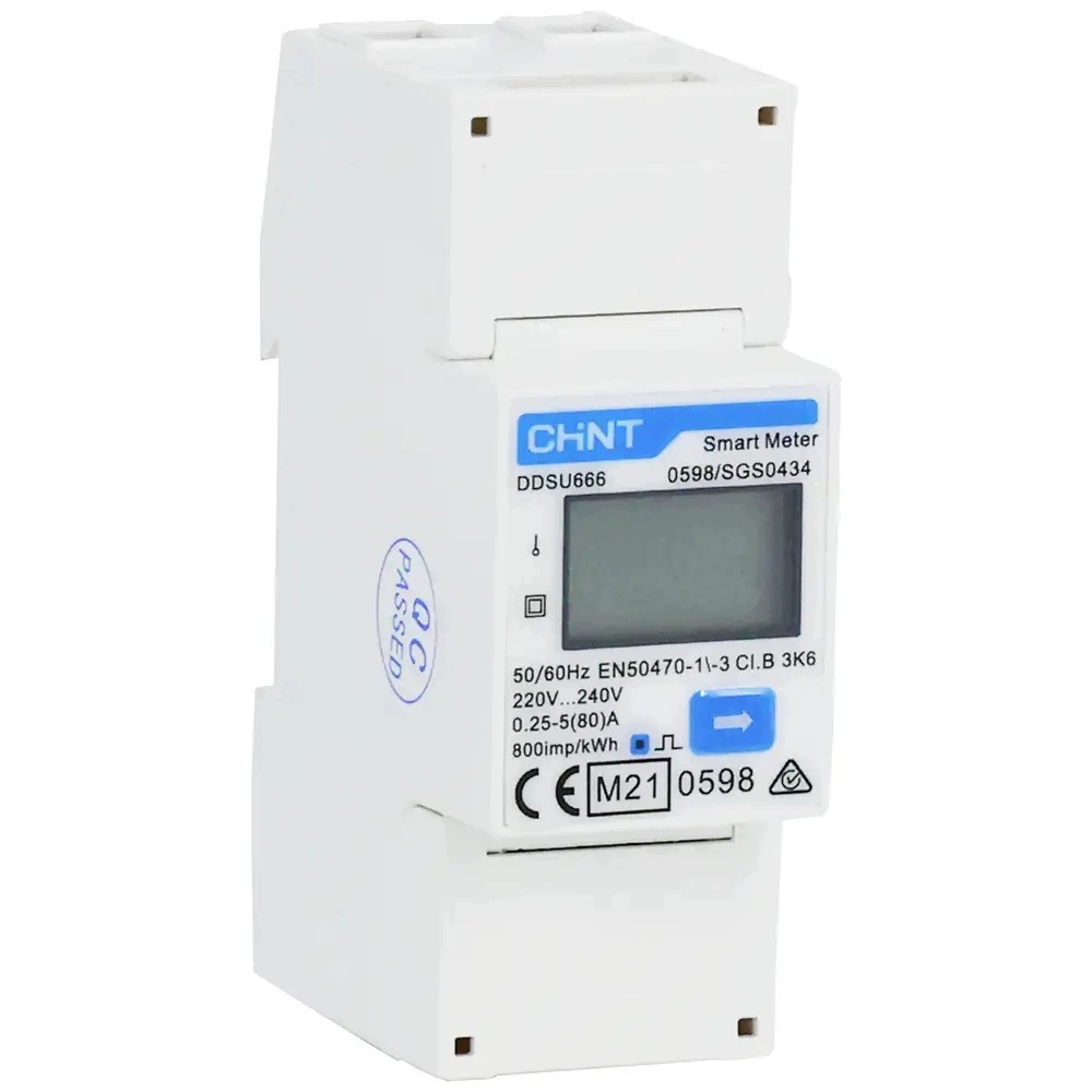 CHINT DDSU666 1F 5(80)A RS485 Modbus do PAMEL ENERGY